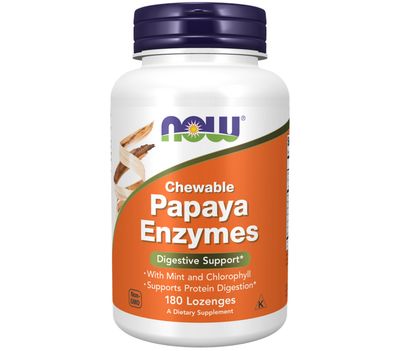 NOW PAPAYA ENZYMES