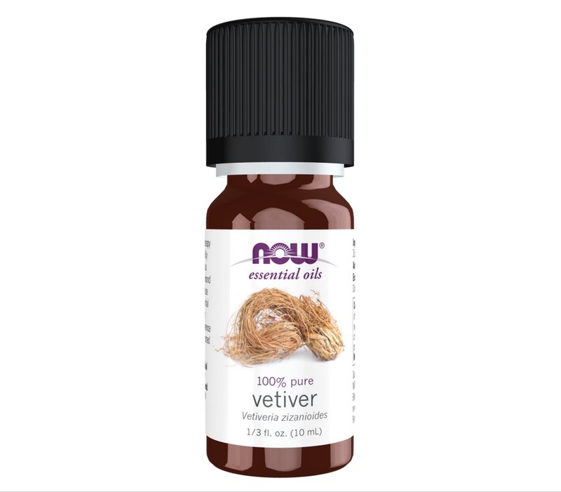 NOW VETIVER OIL 0.33FL OZ