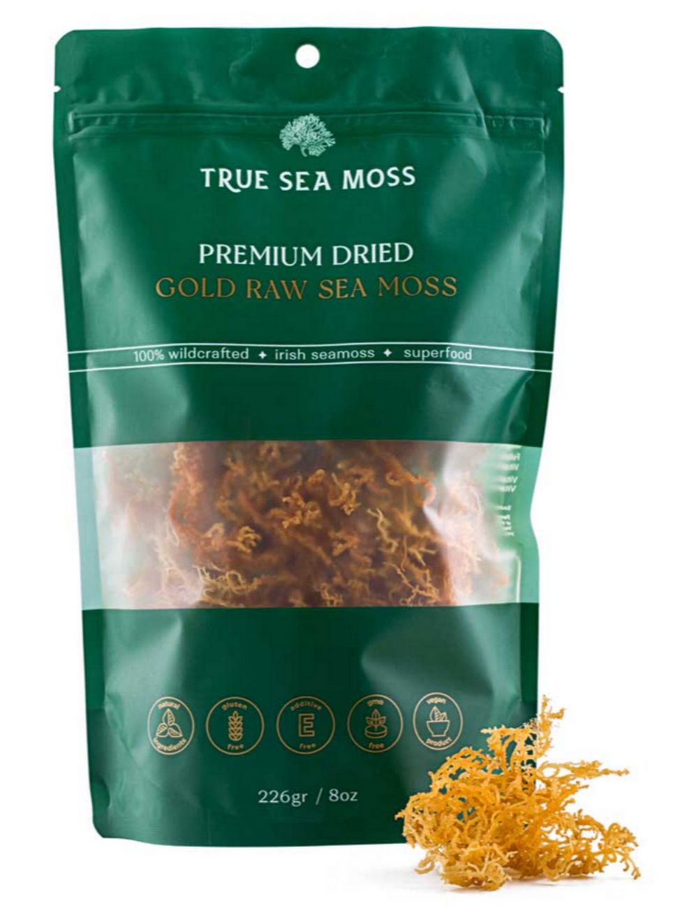TRUE SEA MOSS PREMIUM DRIED GOLD SEA MOSS
