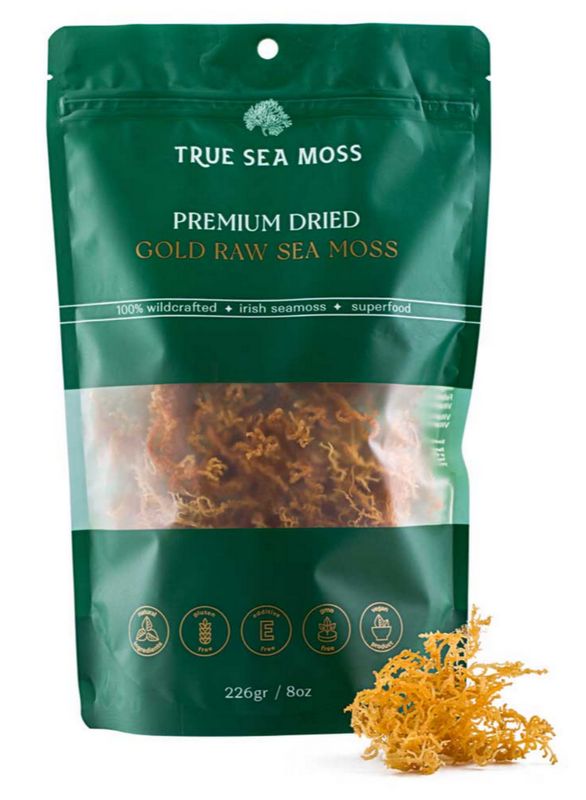 TRUE SEA MOSS PREMIUM DRIED GOLD SEA MOSS