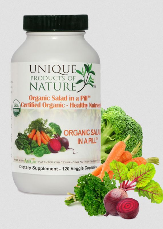 UNIQUE SALAD IN A PILL 120VC