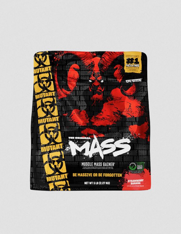 MUTANT MASS GAINER STRAWBERRY BANANA