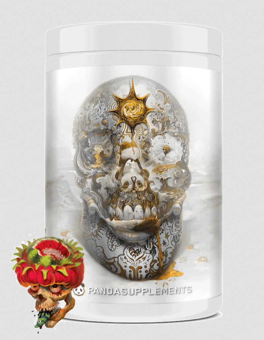 PANDA SKULL NOOTROPIC PRE WORKOUT SKULL CRUSHER (DRAGON FRUIT WATERMELON)