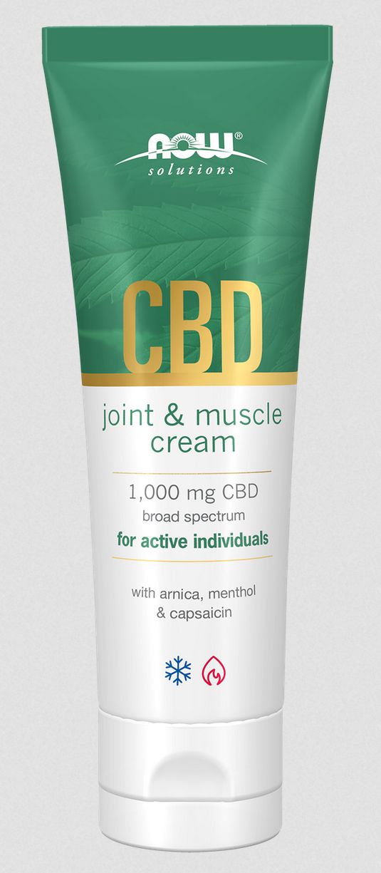 NOW CBD JOINT &amp; MUSCLE CREAM 4FL OZ