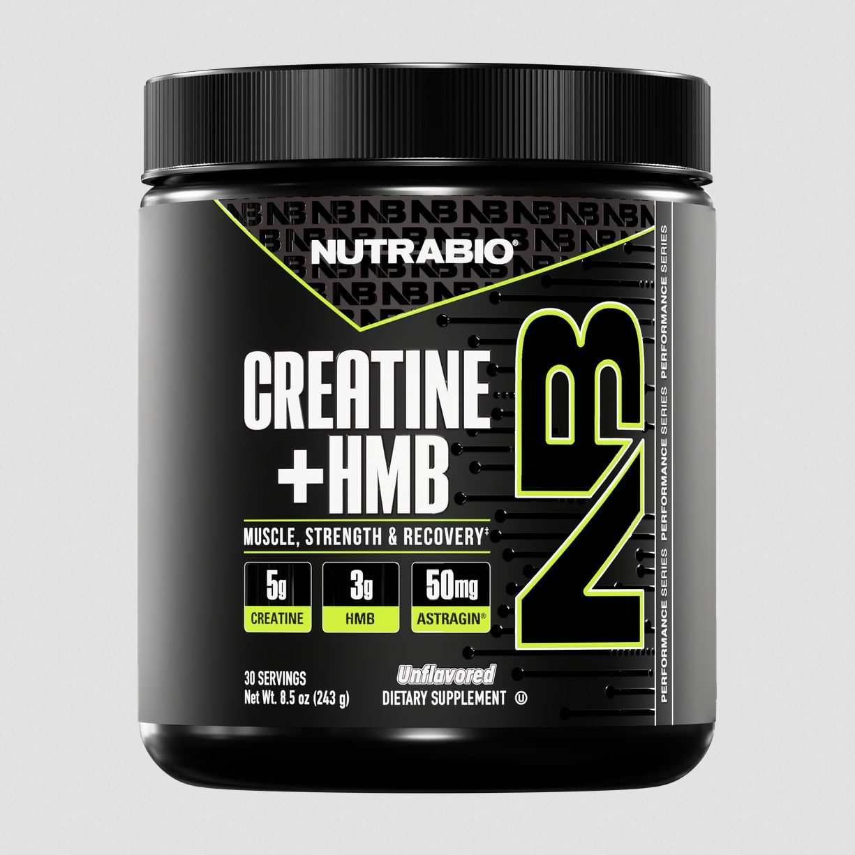 NUTRABIO CREATINE +HMB 30SVG UNFLAVORED
