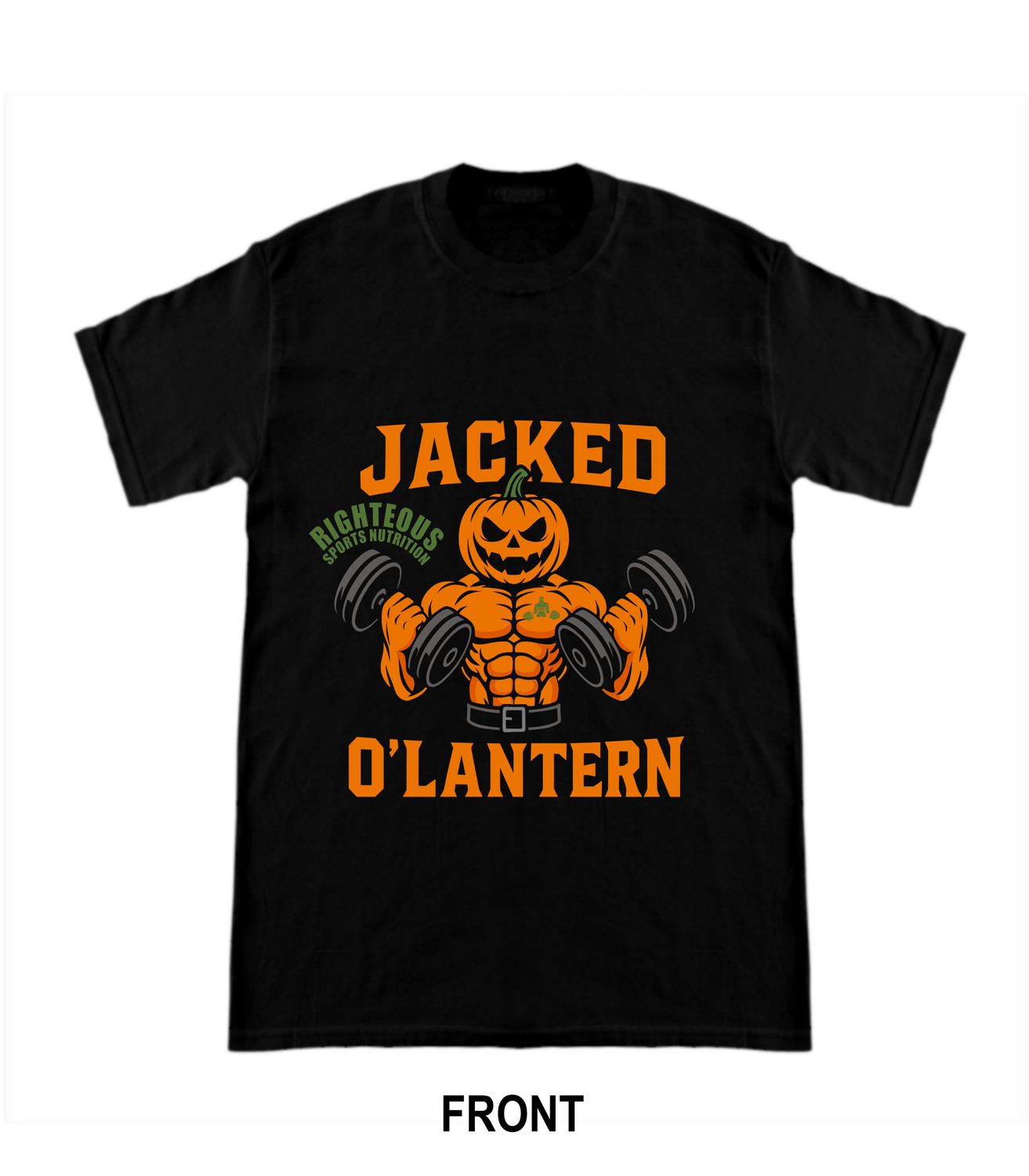 RIGHTEOUS JACKED O&#39;LANTERN T-SHIRT