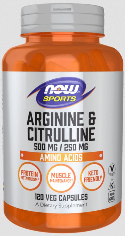 NOW ARGININE &amp; CITRULLINE