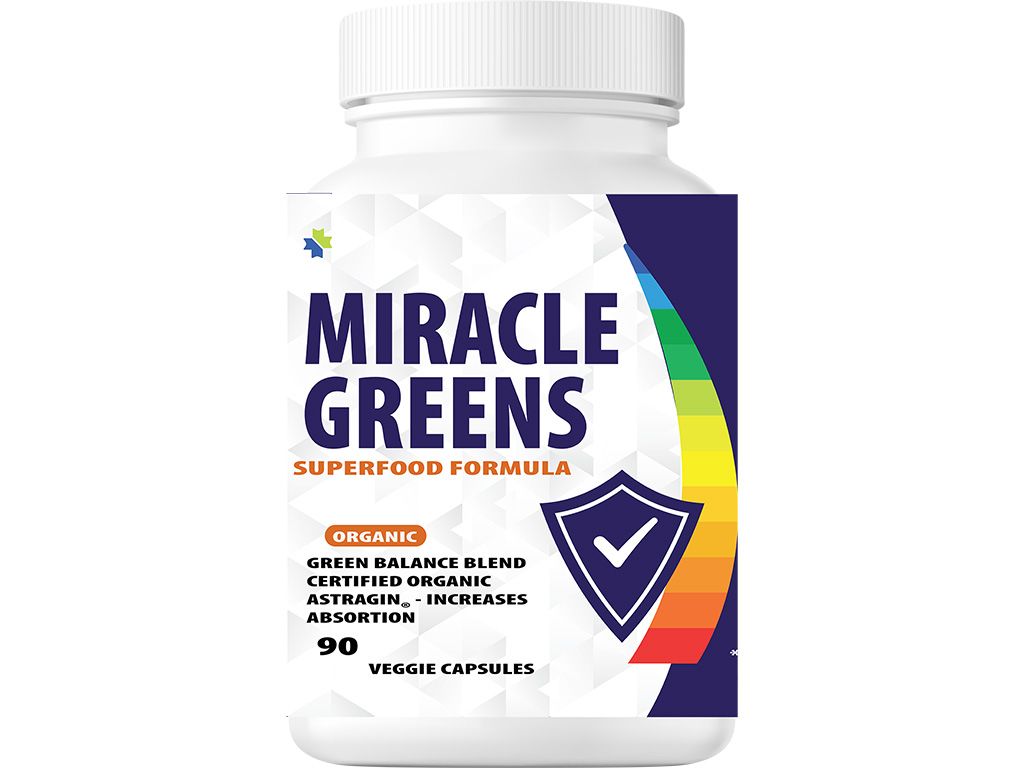 LIVING HEALTH MIRACLE GREENS 90VC