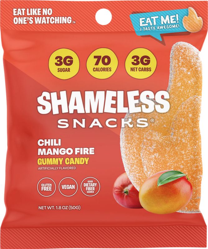 SHAMELESS SNACKS 1.8OZ GUMMY 