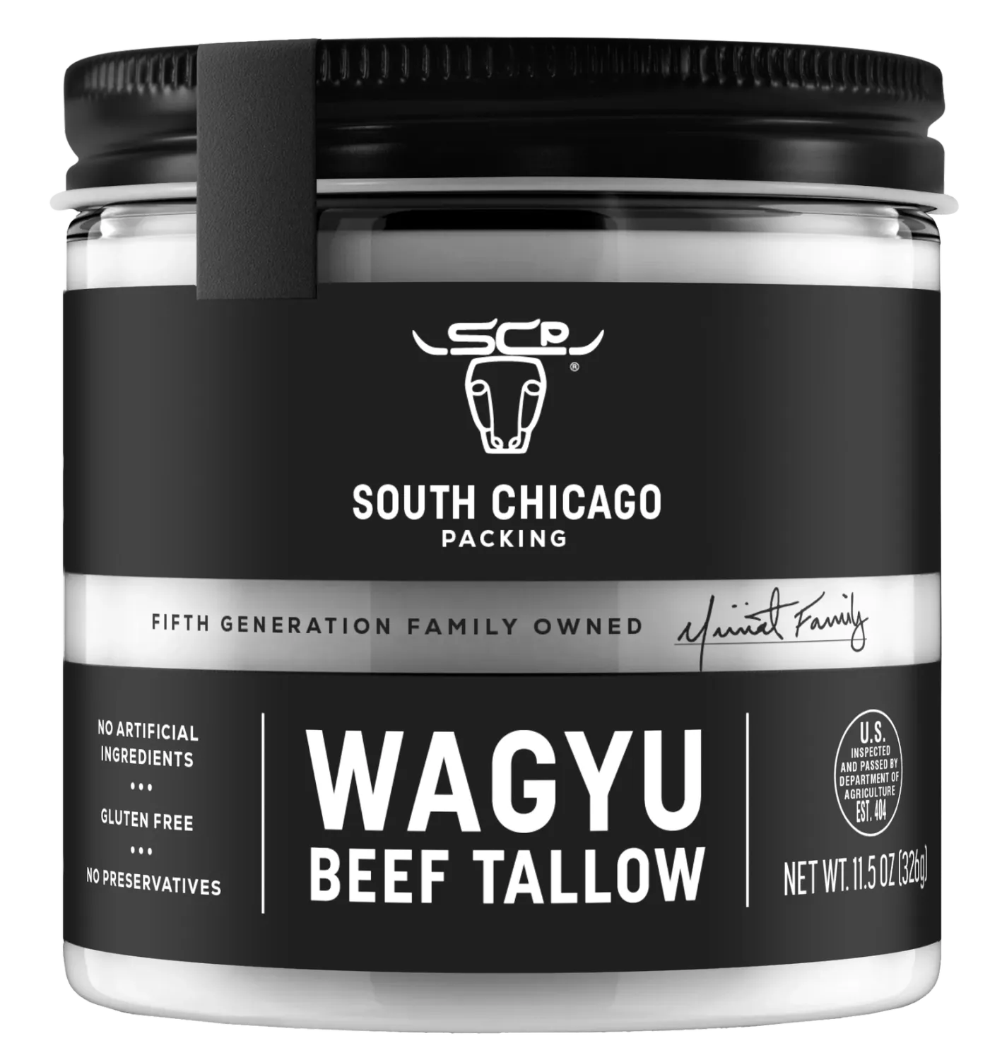 South Chicago Packing - Wagyu Beef Tallow 11.5 Oz Glass Jar