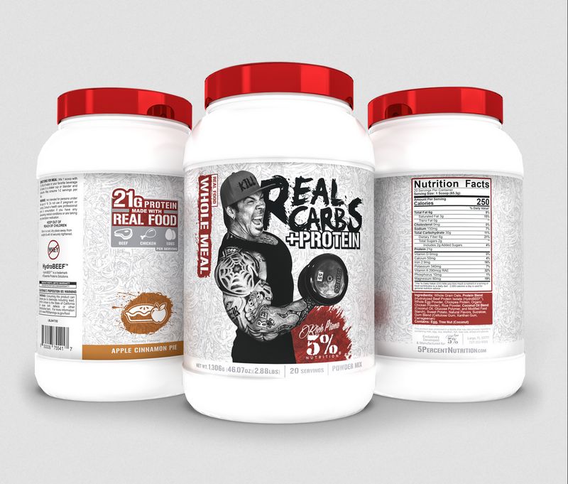 5% REAL CARBS + PROTEIN