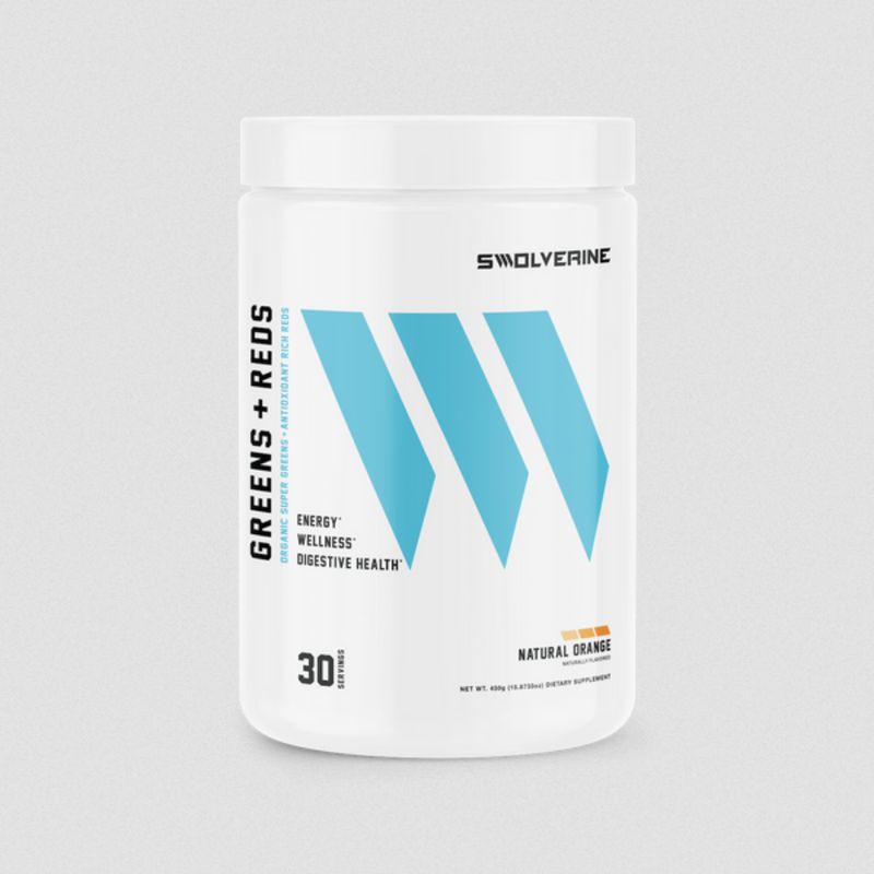 SWOLVERINE GREENS + REDS NATURAL ORANGE