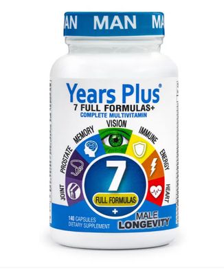 YEAR'S PLUS MALE LONGEVITY 140C