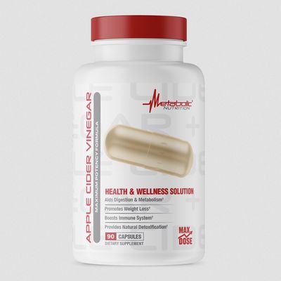 METABOLIC NUTRITION APPLE CIDER VINEGAR 90C