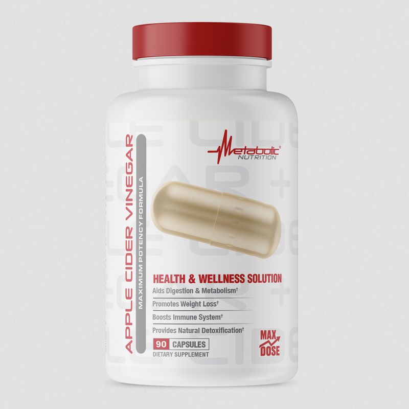 METABOLIC NUTRITION APPLE CIDER VINEGAR 90C