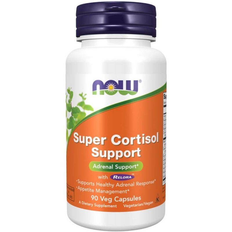 NOW SUPER CORTISOL SUPPORT 90VC