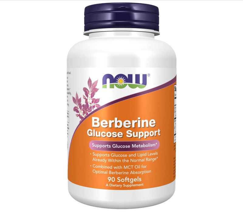 NOW BERBERINE GLUCOSE SUPPORT 90SG