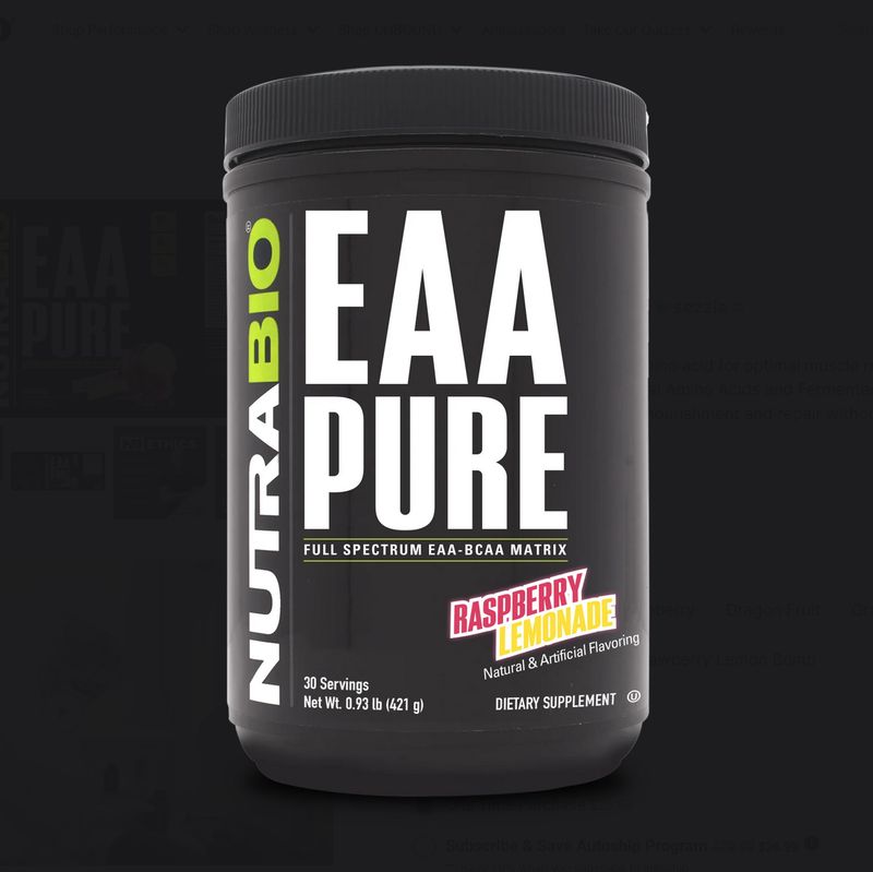 NUTRABIO EAA PURE 30SVG