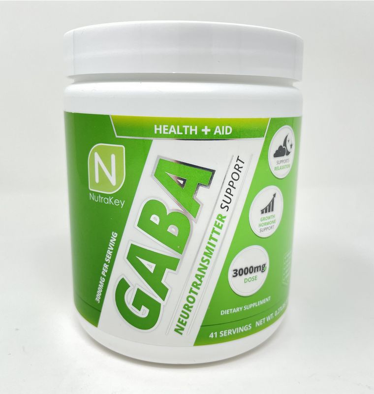NUTRAKEY GABA 125G 300MG 41SVG