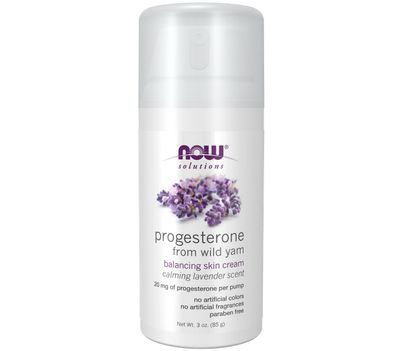 NOW PROGESTERONE FROM WILD YAM BALANCING SKIN CREAM