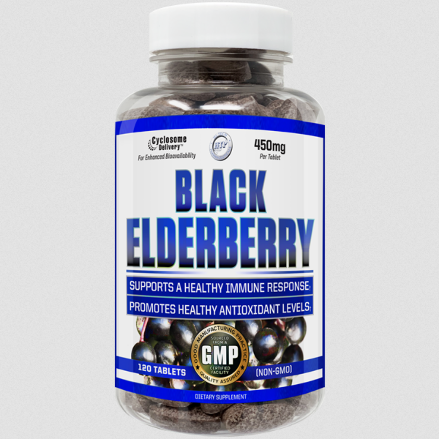 HTP BLACK ELDERBERRY 120T
