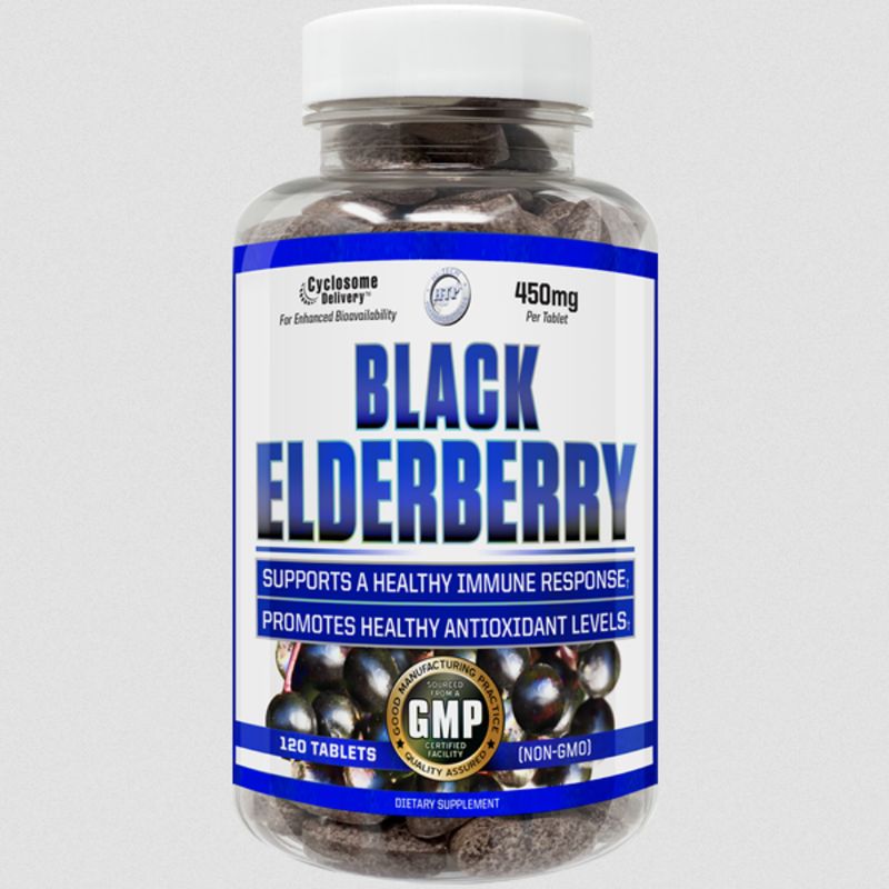 HTP BLACK ELDERBERRY 120T