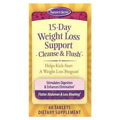 NATURES SECRET 15 DAY WEIGHT LOSS 60T