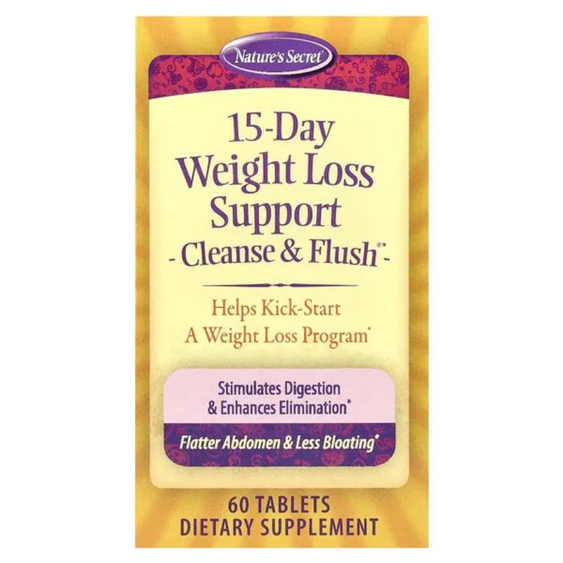 NATURES SECRET 15 DAY WEIGHT LOSS 60T