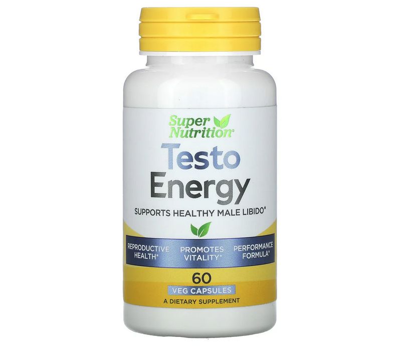 SUPER NUTRITION TESTO ENERGY 60C