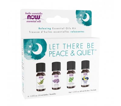 NOW LET THERE BE PEACE &amp; QUIET OIL KIT 4PK