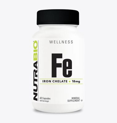 NUTRABIO FE IRON CHELATE 60C