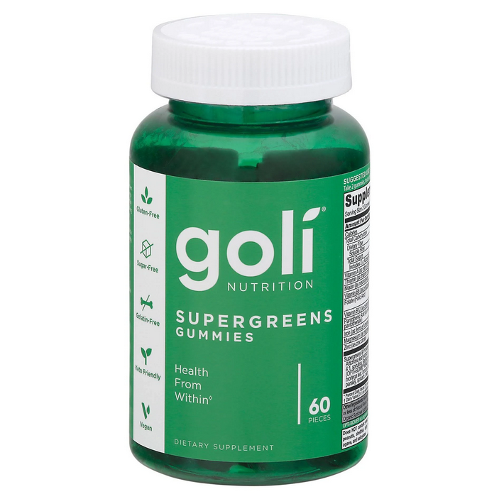 GOLI SUPERGREENS 60GUMMIES