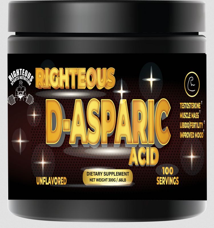 RIGHTEOUS D-ASPARTIC ACID 100SV