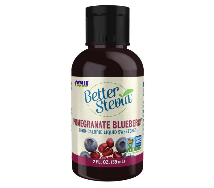 NOW BETTER STEVIA 2FL OZ POMEGRANATE BLUEBERRY
