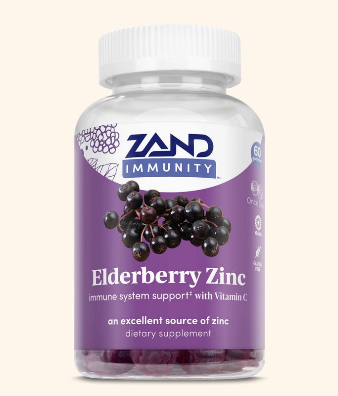 ZAND ELDERBERRY ZINC 60 GUMMIES