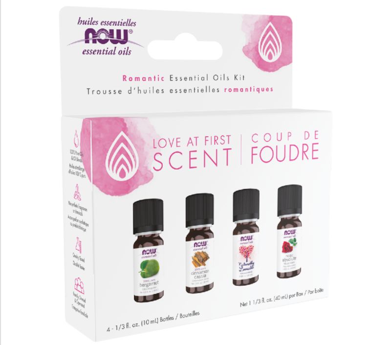 NOW LOVE AT FIRST SCENT OIL KIT 4PK