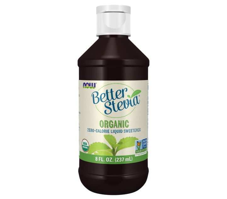 NOW BETTER STEVIA 8FL OZ ORGANIC, UNFLAVORED