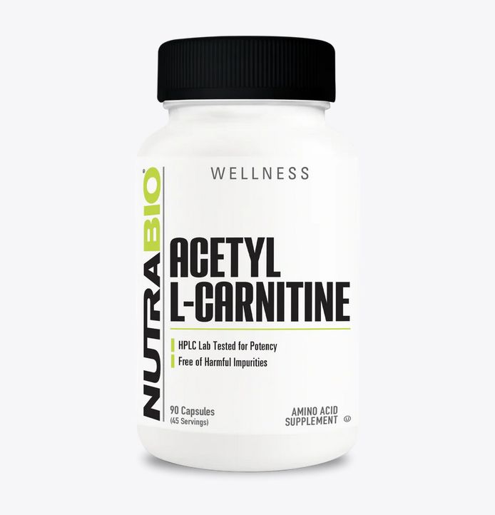 NUTRABIO ACETYL L-CARNITINE 90C
