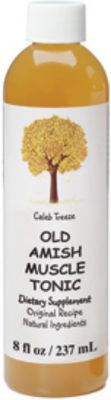 CALEB TREEZE OLD AMISH MUSCLE TONIC 8FL OZ