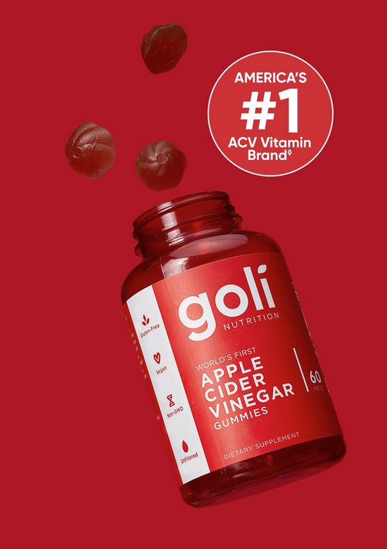 GOLI APPLE CIDER VINEGAR 60GUMMIES