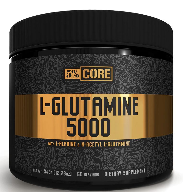 5% CORE L-GLUTAMINE 5000 60SVG