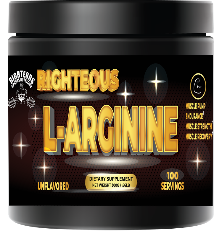 RIGHTEOUS L-ARGININE 300G 100SVG