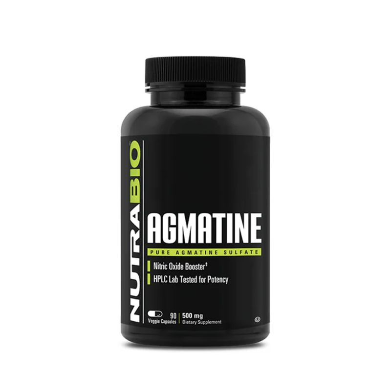 NUTRABIO AGMATINE 500MG 90VC