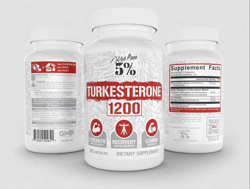 5% TURKESTERONE 1200 120C