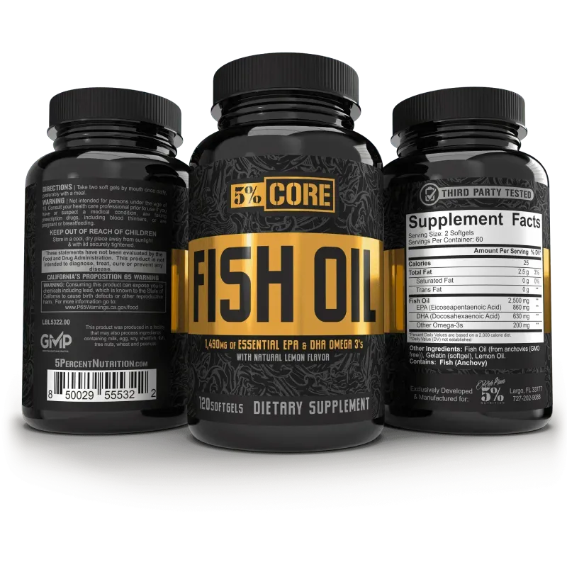 5% FISH OIL 120SG