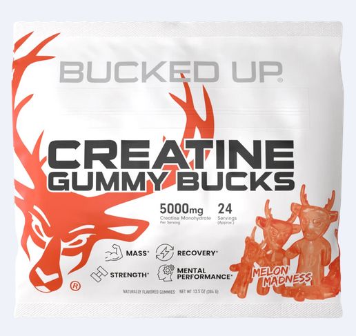 BUCKED UP CREATINE GUMMIES MELON MADNESS