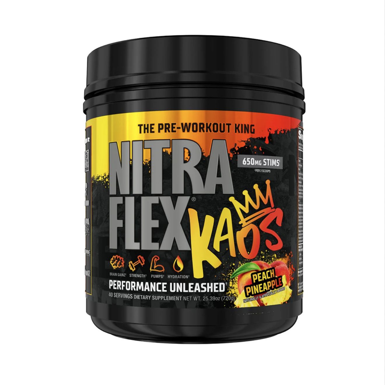 GAT NITRA FLEX KAOS PEACH PINEAPPLE