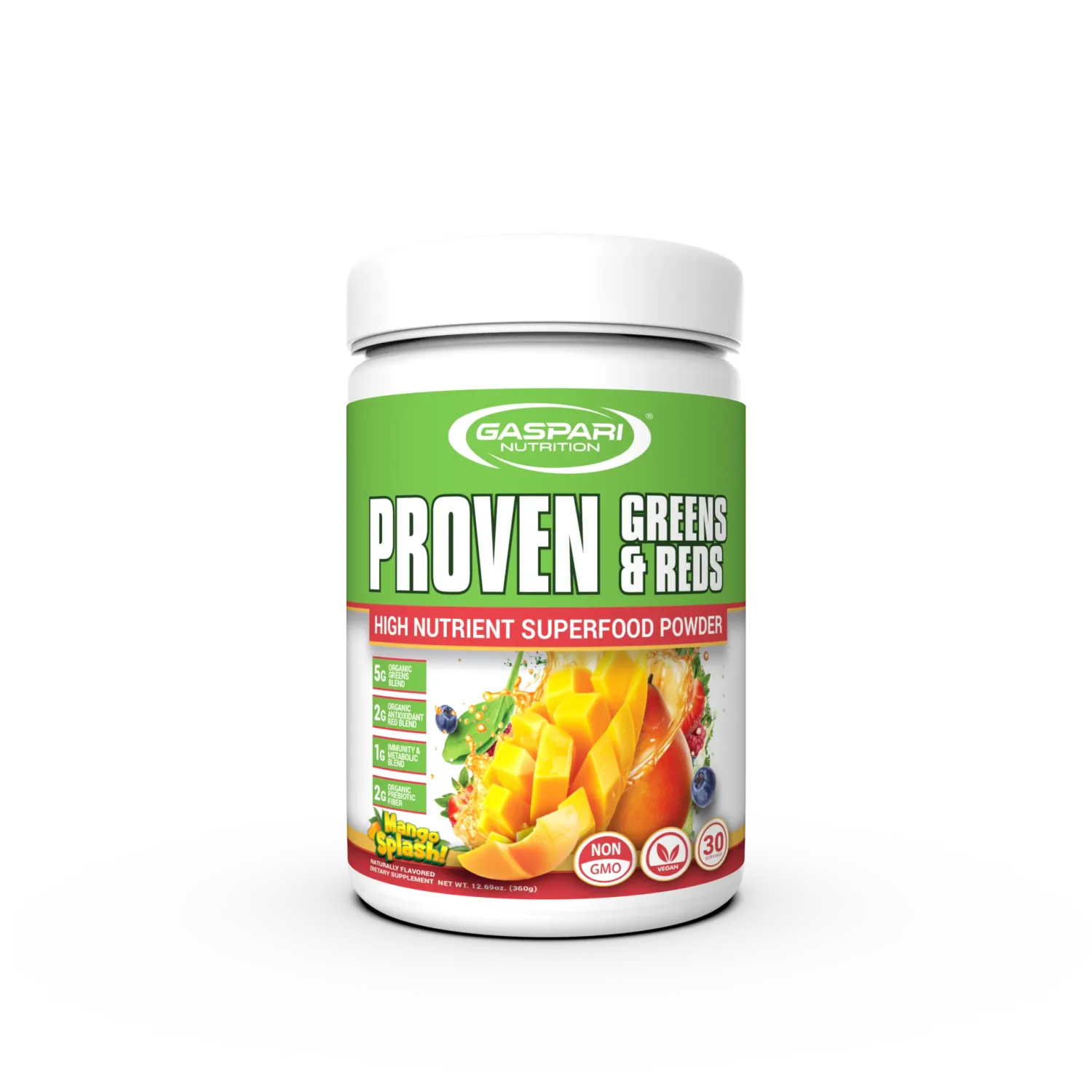 GASPARI PROVEN GREENS &amp; REDS 30SVG