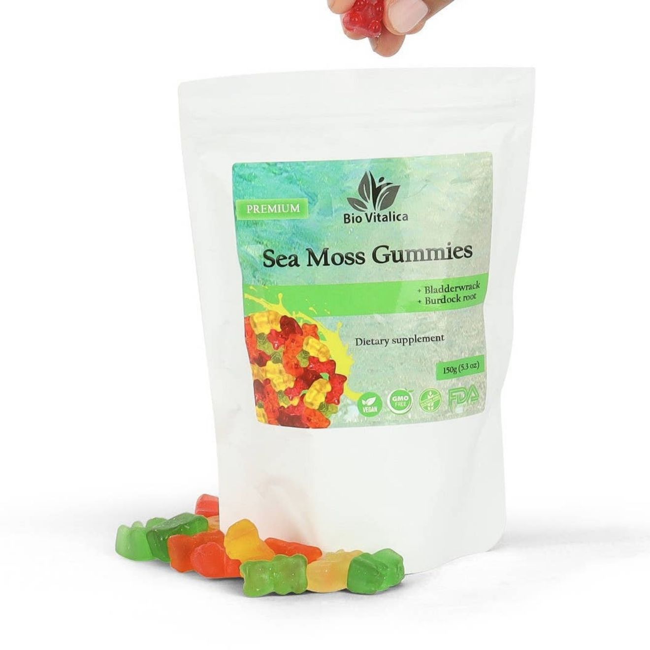 BIOVITALICA SEA MOSS GUMMIES 150G