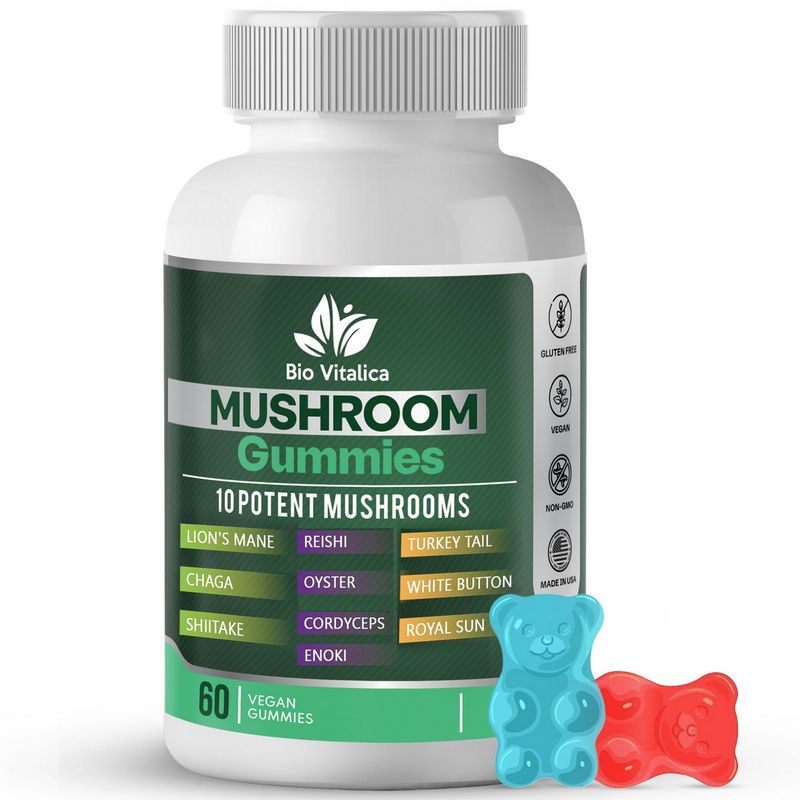 BIOVITALICA MUSHROOM GUMMES 60VG
